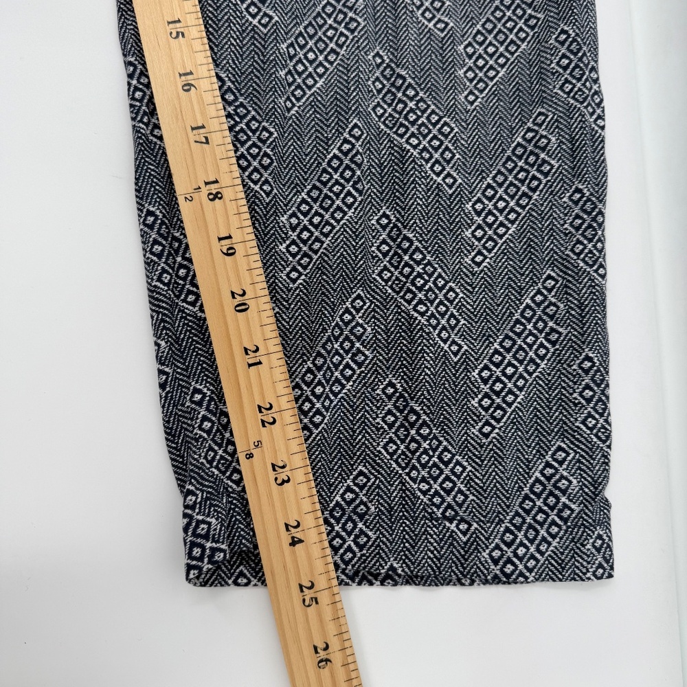 Urban Outfitters Pants Women Medium Blue Straight Leg Pull On Flowy Boho Hippie - Picture 11 of 13